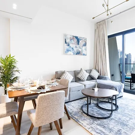Easygo - Binghatti Canal Burj Khalifa View 1 Bedroom Dubai Exterior photo