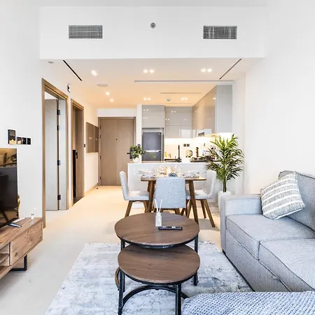 Easygo - Binghatti Canal Burj Khalifa View 1 Bedroom Dubai Exterior photo