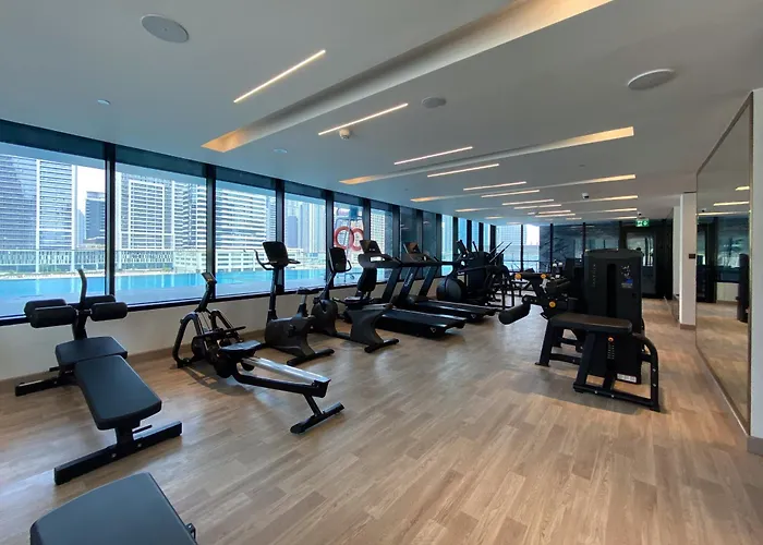 Easygo - Binghatti Canal Burj Khalifa View 1 Bedroom